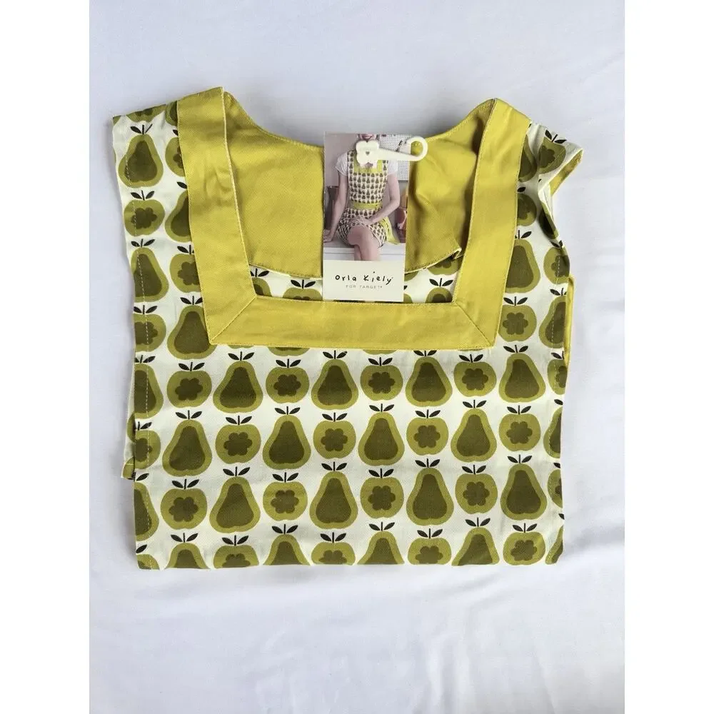 NWT Orla Kiely for Target Pear Print Apron - Rare HTF